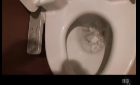 Hot Babe Poops and Pees