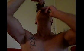 Lady drops a nasty load live on cam