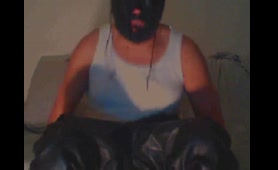 Masked Man Drops a Nasty Shit Load