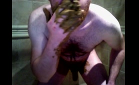 He Gets Anal Beads with Shit