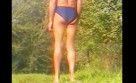 Hottie Poops in the Great Outdoors