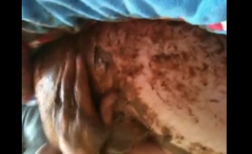 Slut Takes a Nasty Shit Dump