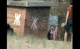 Woman Poops Liquid Shit