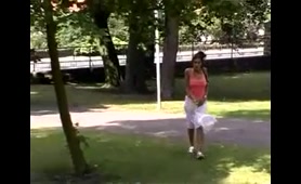 Public Whore Takes a Nasty Dump