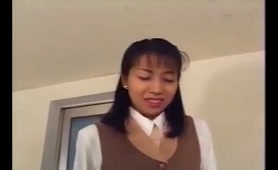 Asian Babe Poops on Street