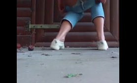 Lady Poops on the Floor