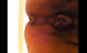 Woman Shits a Small Poop