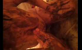 Woman Pukes and Shits