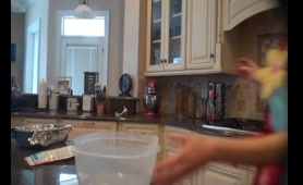 Woman Cooks with Her Own Poop