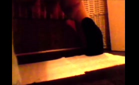 Curvy Lady Shits in Bathroom