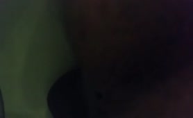 Tiny shit in the toilet