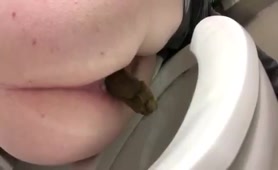 She's shitting a lot