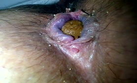 He's teasing us with his fresh crap