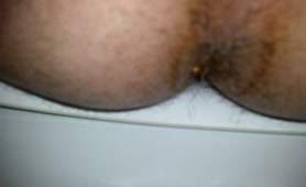 Big red crap in close up