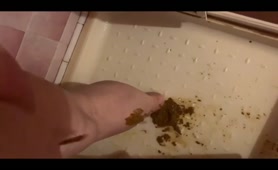 Shit a lot in the shower