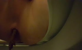 public toiilet shitting